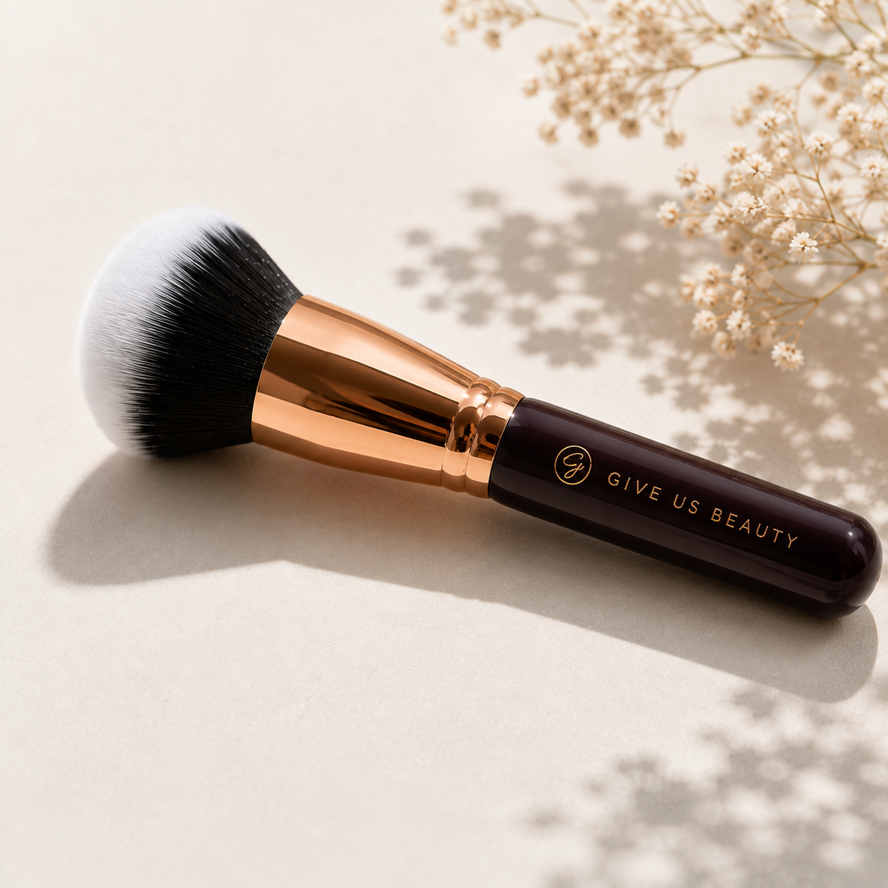 Give Us Beauty G101 Foundation Brush | Professional Makeup Brush for Flawless Foundation