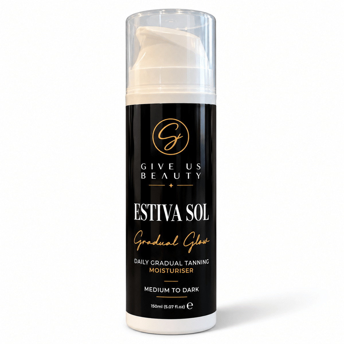 Estiva Sol No.9 Gradual Glow Daily Gradual Tanning Moisturiser – Medium to Dark 150ml - Give Us Beauty