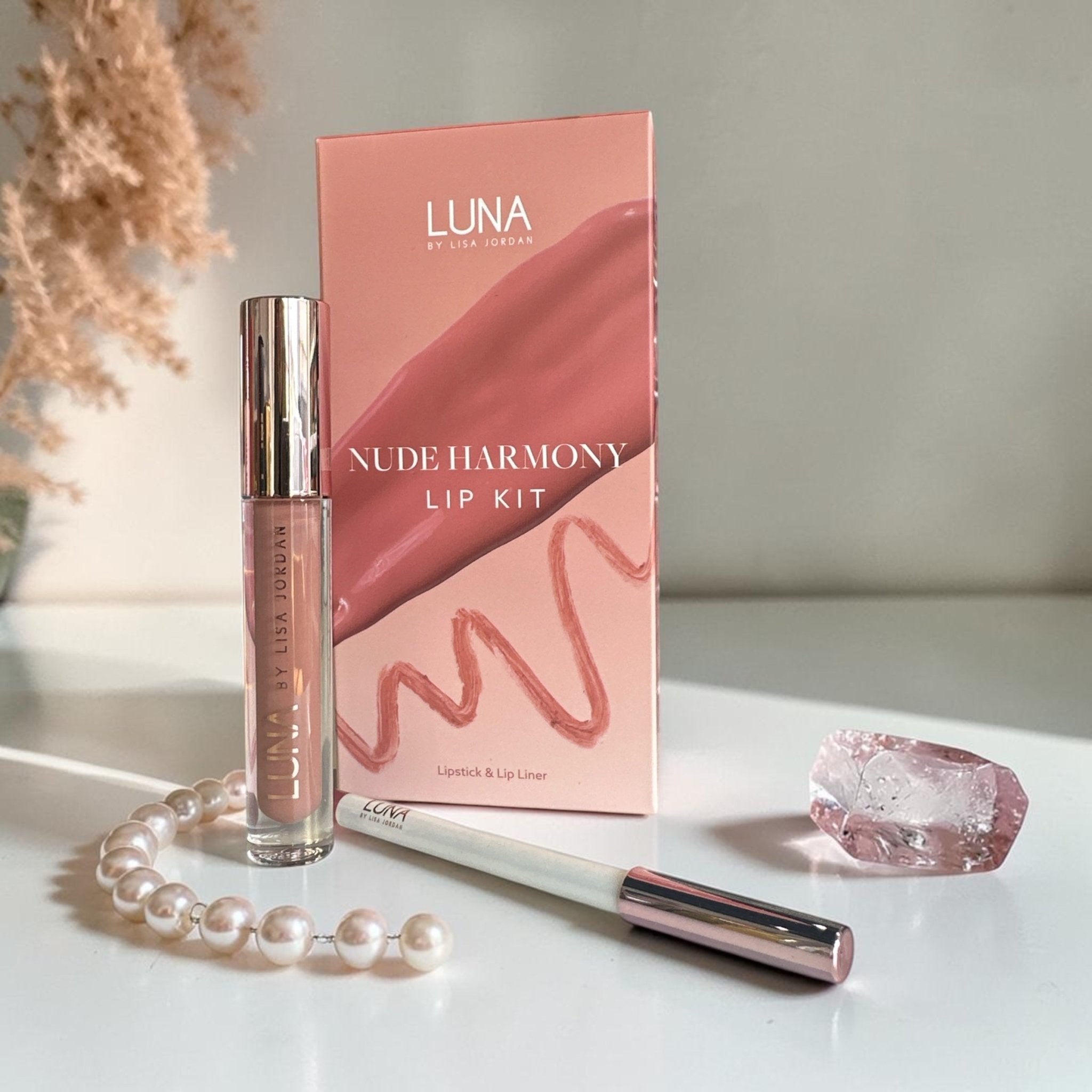 Luna By Lisa Nude Harmoney Lip Kit - Give Us Beauty