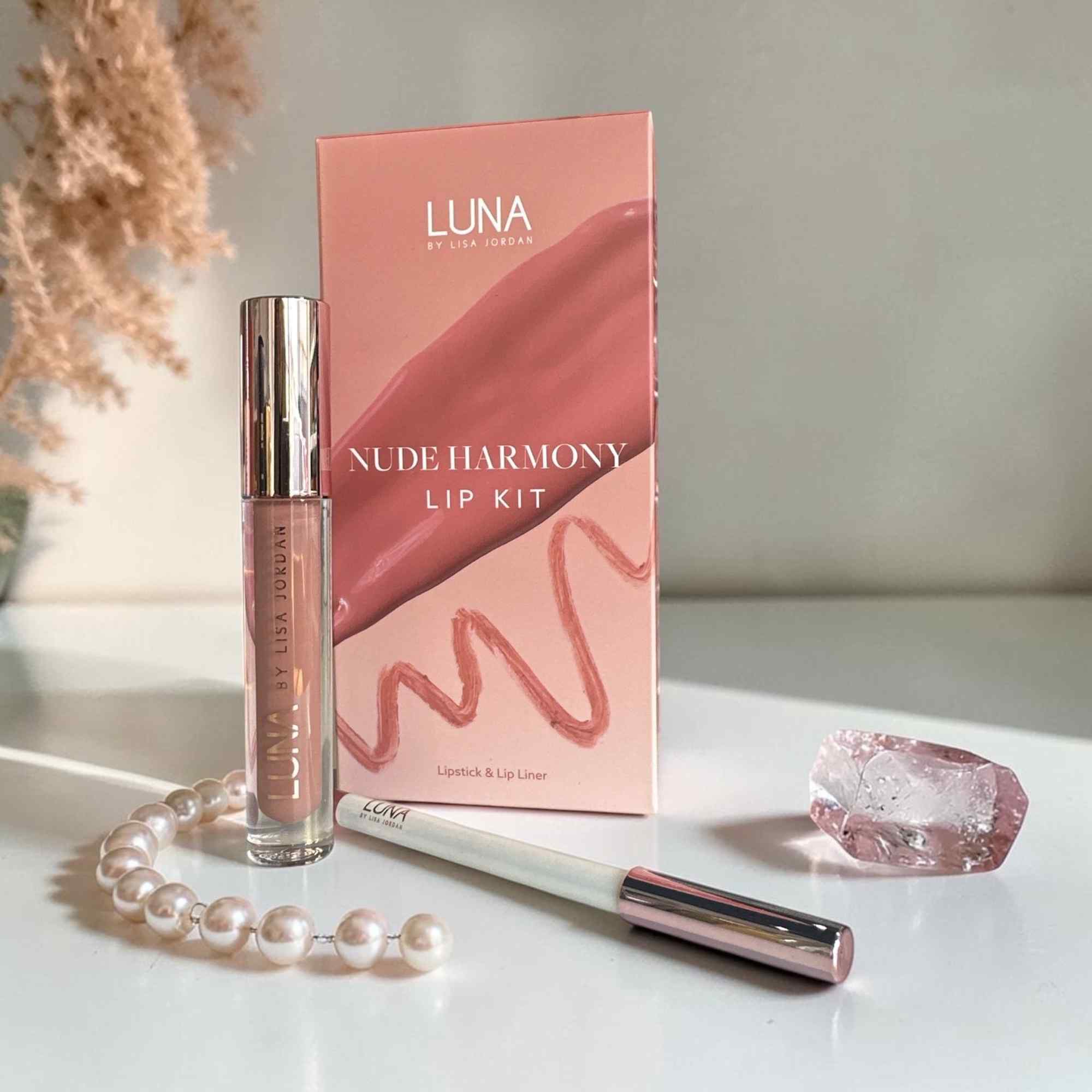 Luna By Lisa Nude Harmoney Lip Kit - Give Us Beauty