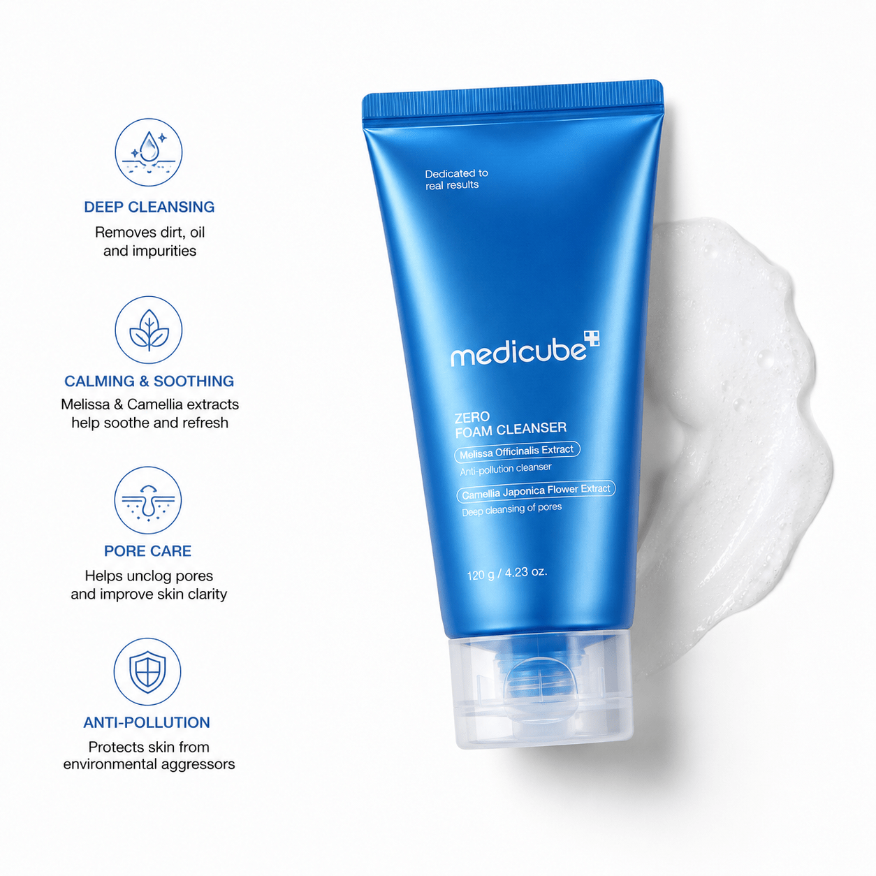Medicube Zero Foam Cleanser 120g - Give Us Beauty