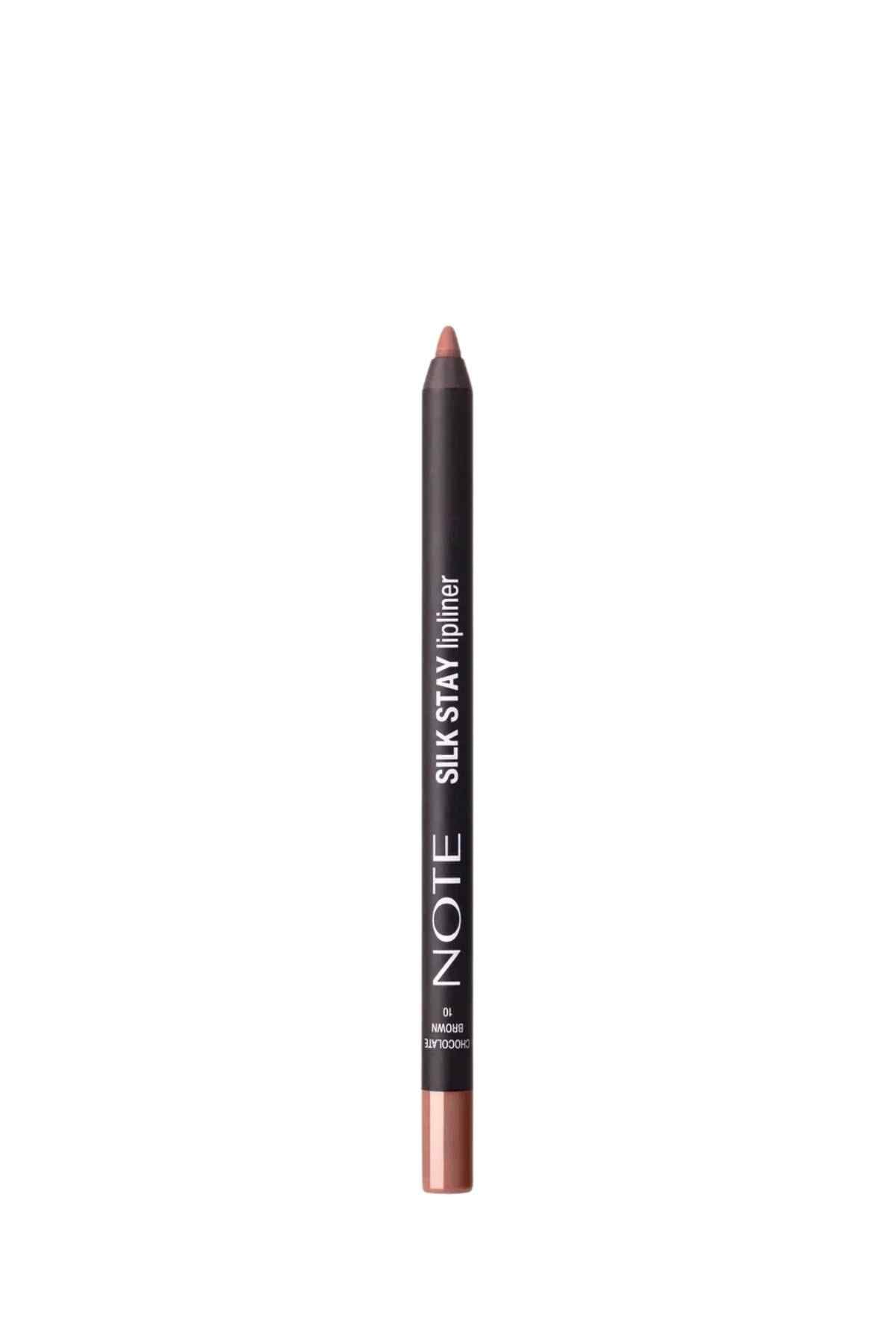 chocolate brown note silk stay lipliner
