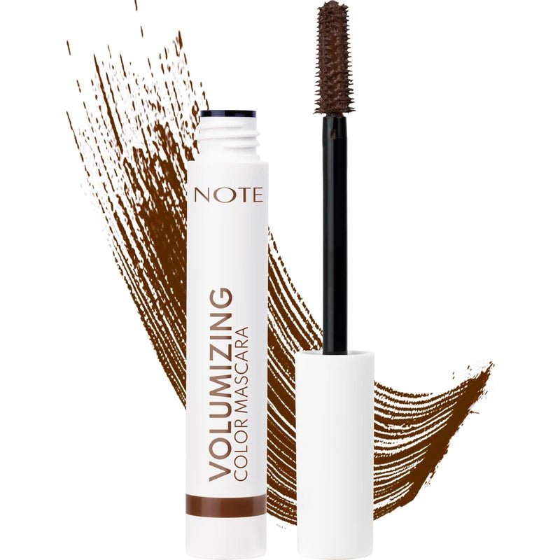 NOTE Volumising Color Mascara Brown - Give Us Beauty