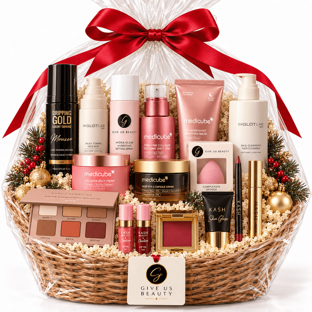 Personalised Christmas Beauty Hamper – Pre-Order - Give Us Beauty