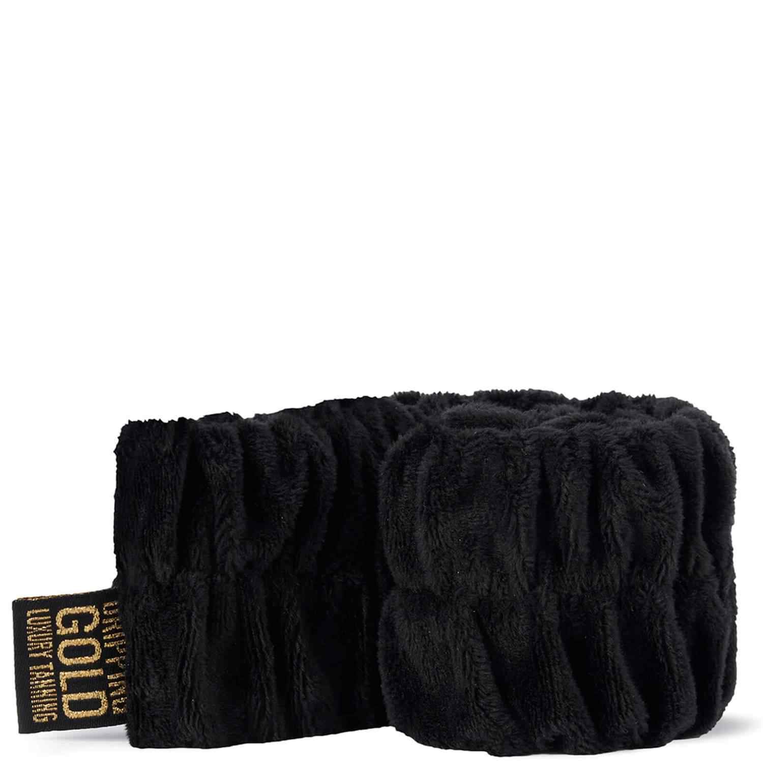 Dripping Gold Luxury Velvet Tanning Mitt & Spa Headband Bundle - Give Us Beauty