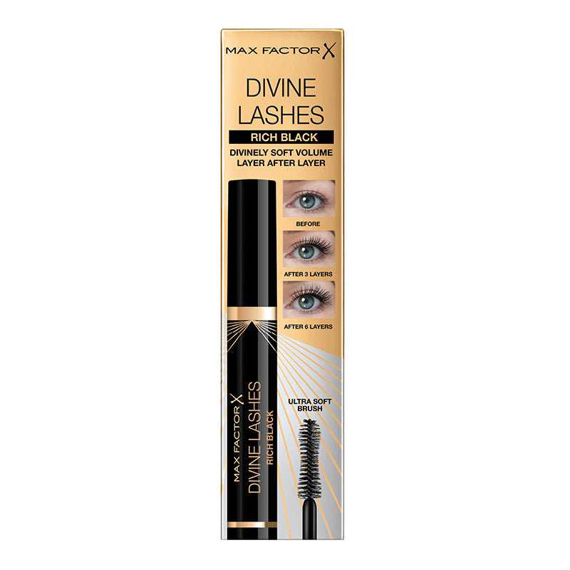 Max Factor Divine Lashes Mascara Rich Black - Give Us Beauty