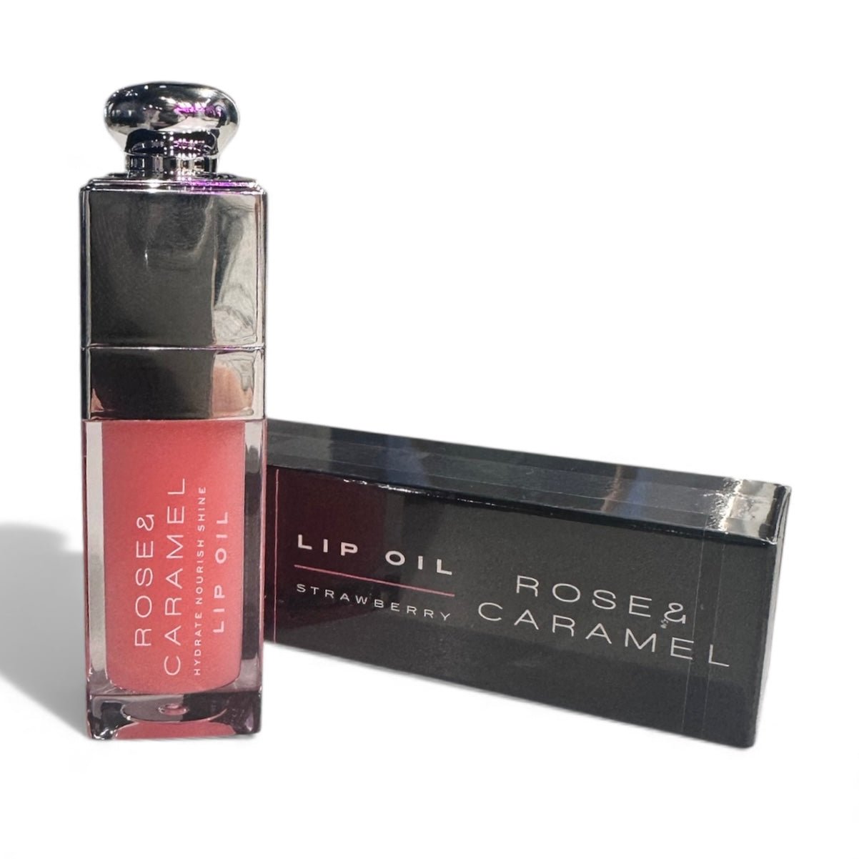 Rose & Caramel Lip Oil Strawberry - rose-caramel-lip-oil-strawberry -  - Rose & Caramel -