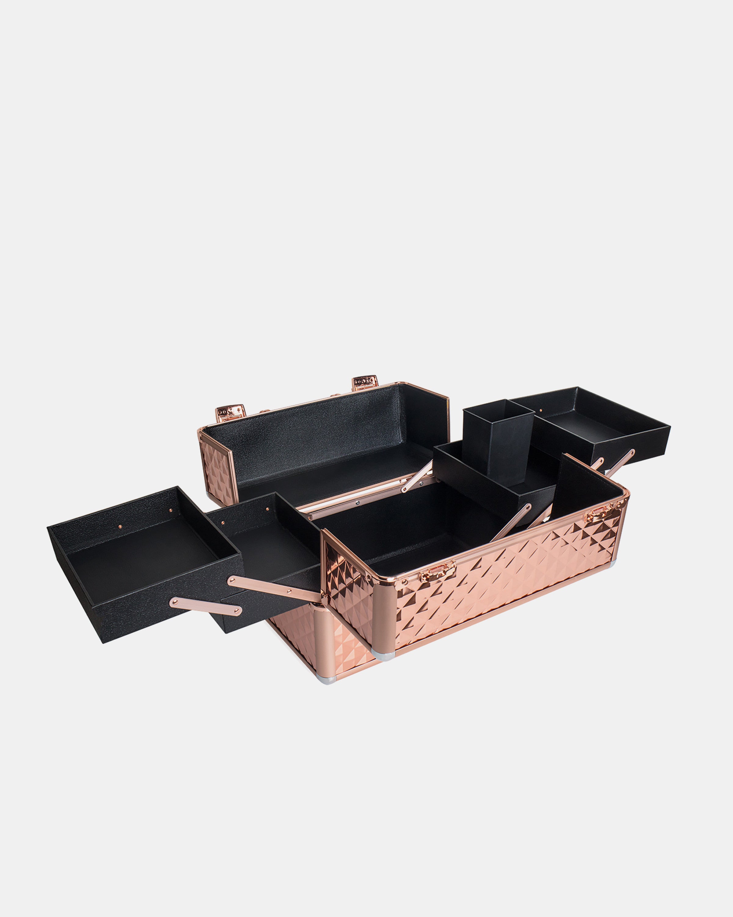 Inglot Makeup Case Diamond Rose Gold Large - inglot-gold-makeup-case-diamond-large - Makeup case - inglot -