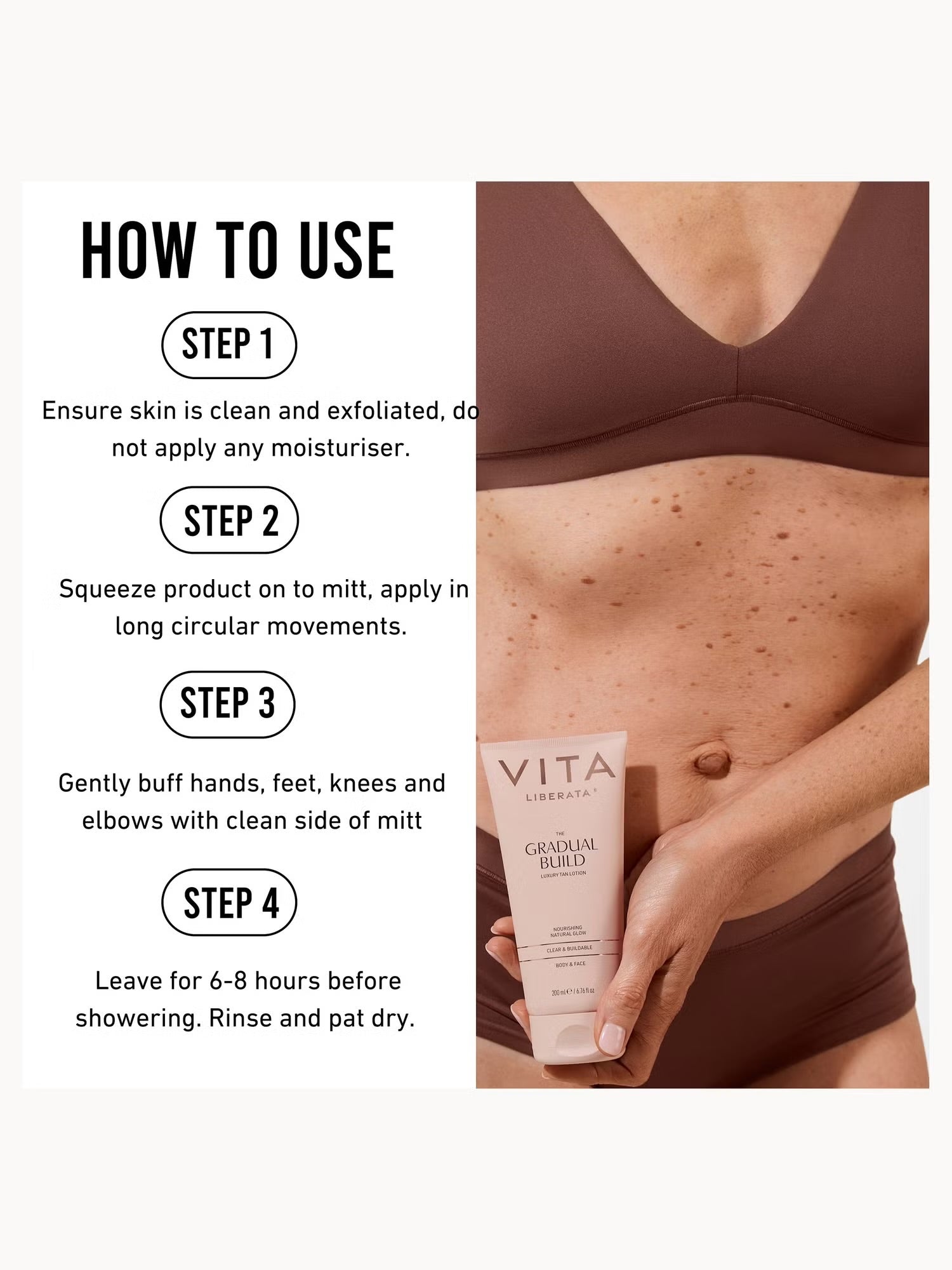 Vita Liberata The Gradual Build Tan