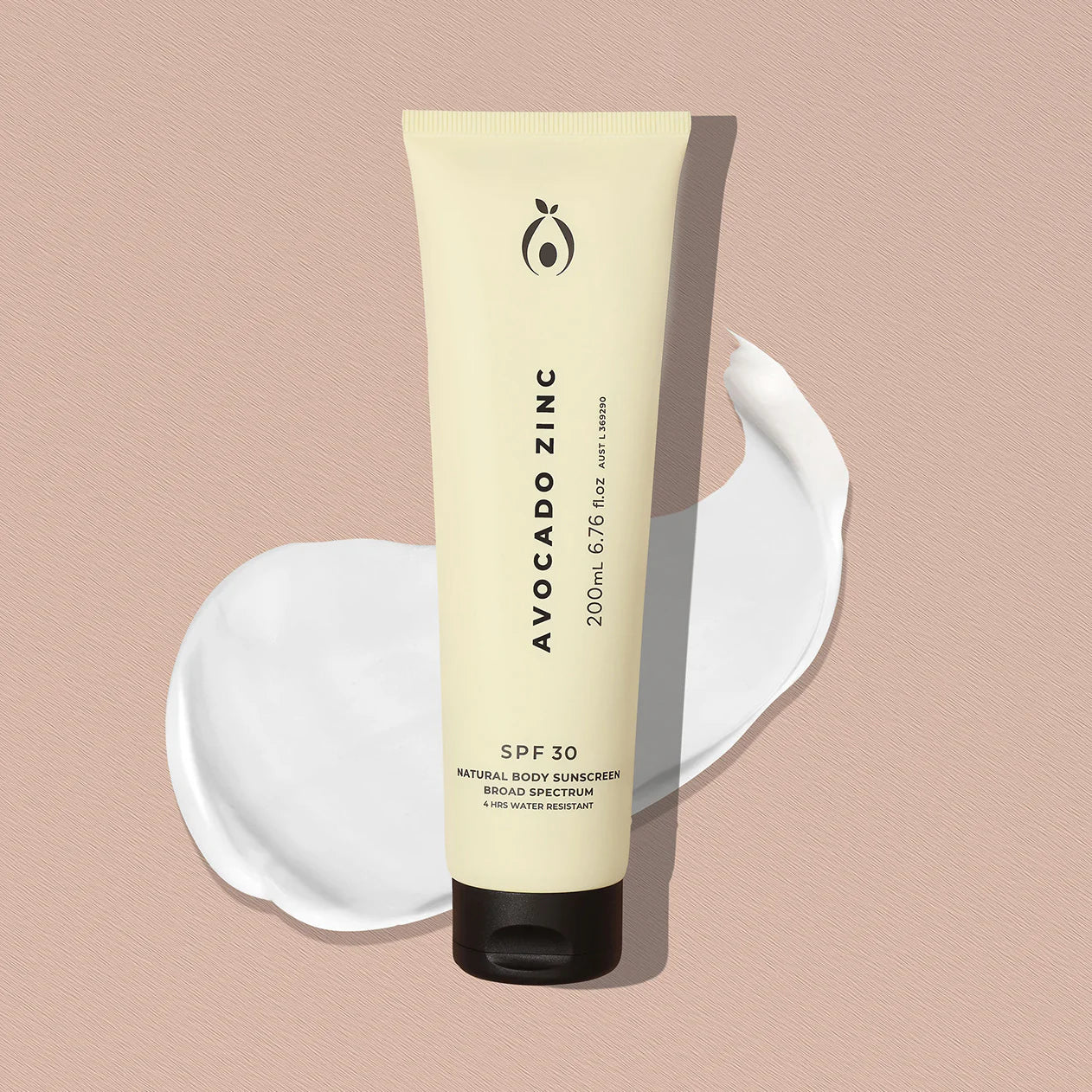 Avocado Zinc Natural Body Sunscreen SPF 30 200ml - Give Us Beauty