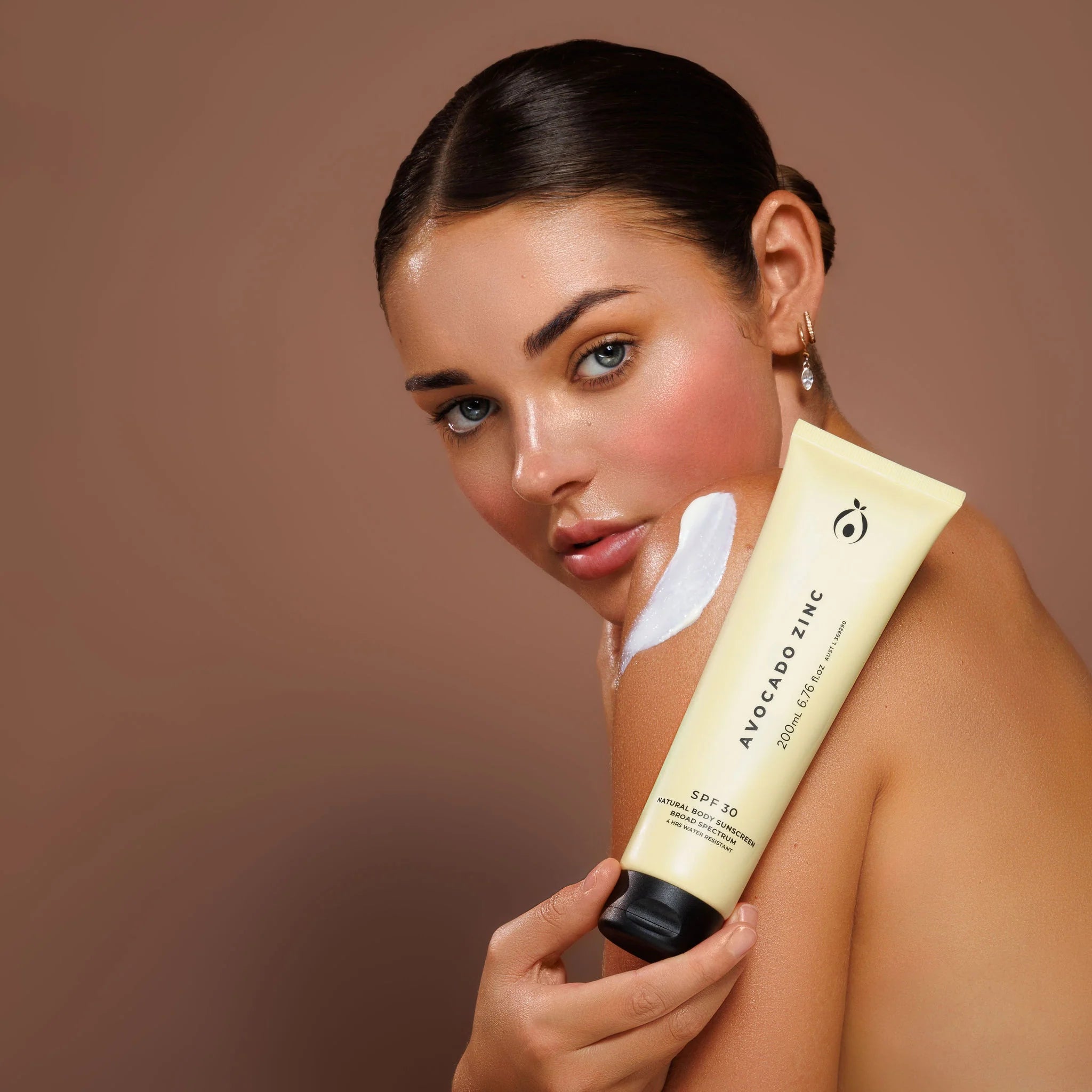 Avocado Zinc Natural Body Sunscreen SPF 30 200ml - Give Us Beauty