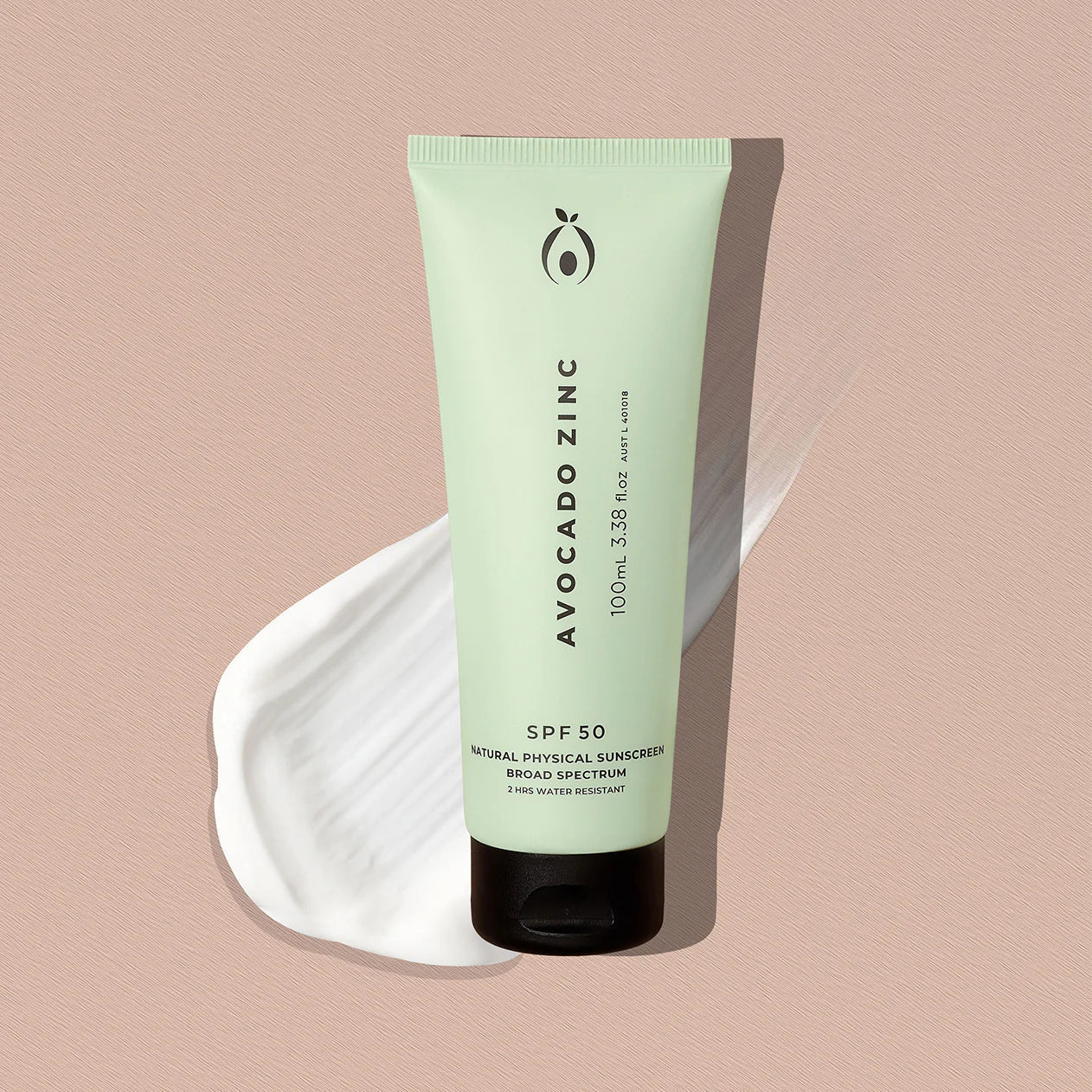 Avocado Zinc Natural Physical Sunscreen SPF 50 100ml - Give Us Beauty