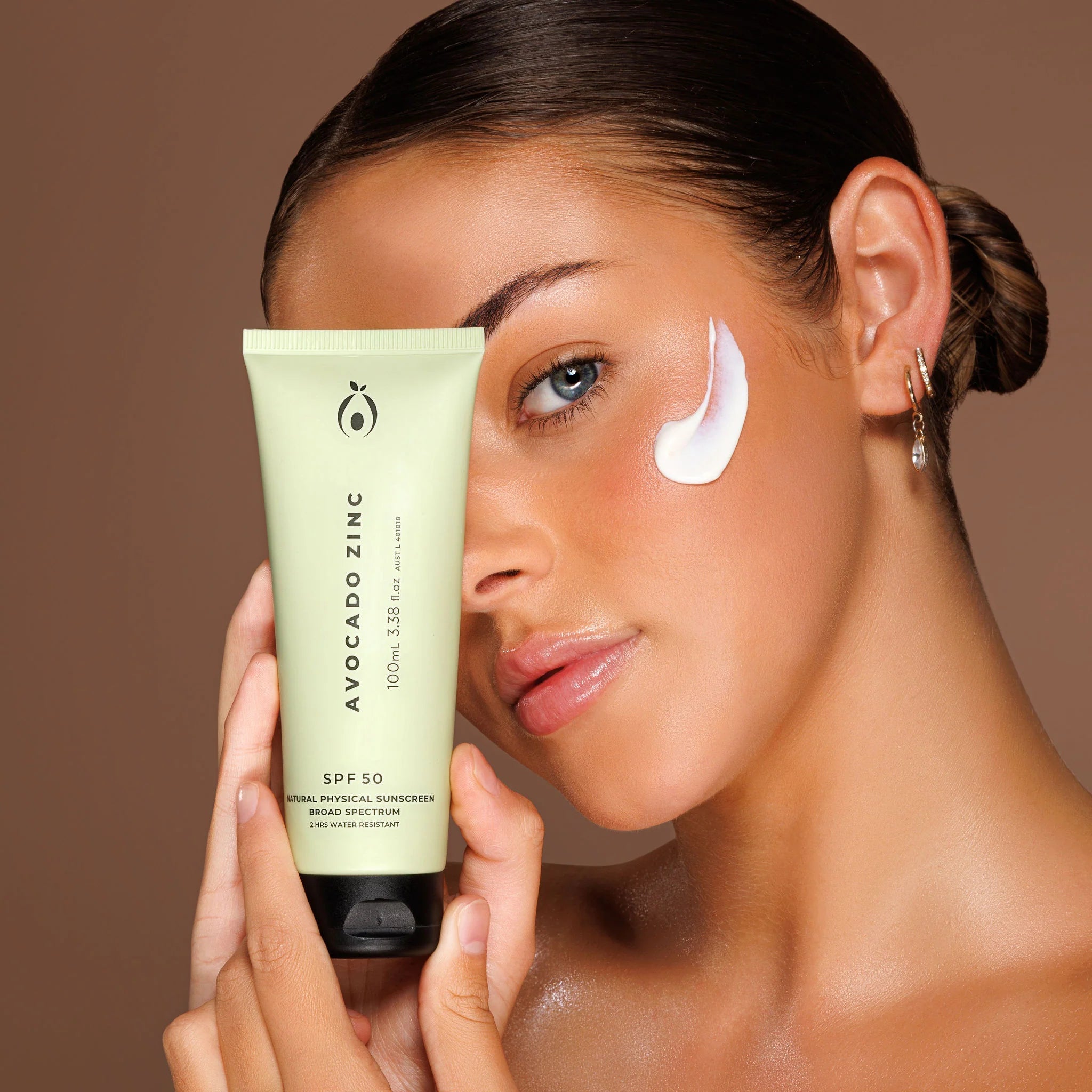 Avocado Zinc Natural Physical Sunscreen SPF 50 100ml - Give Us Beauty