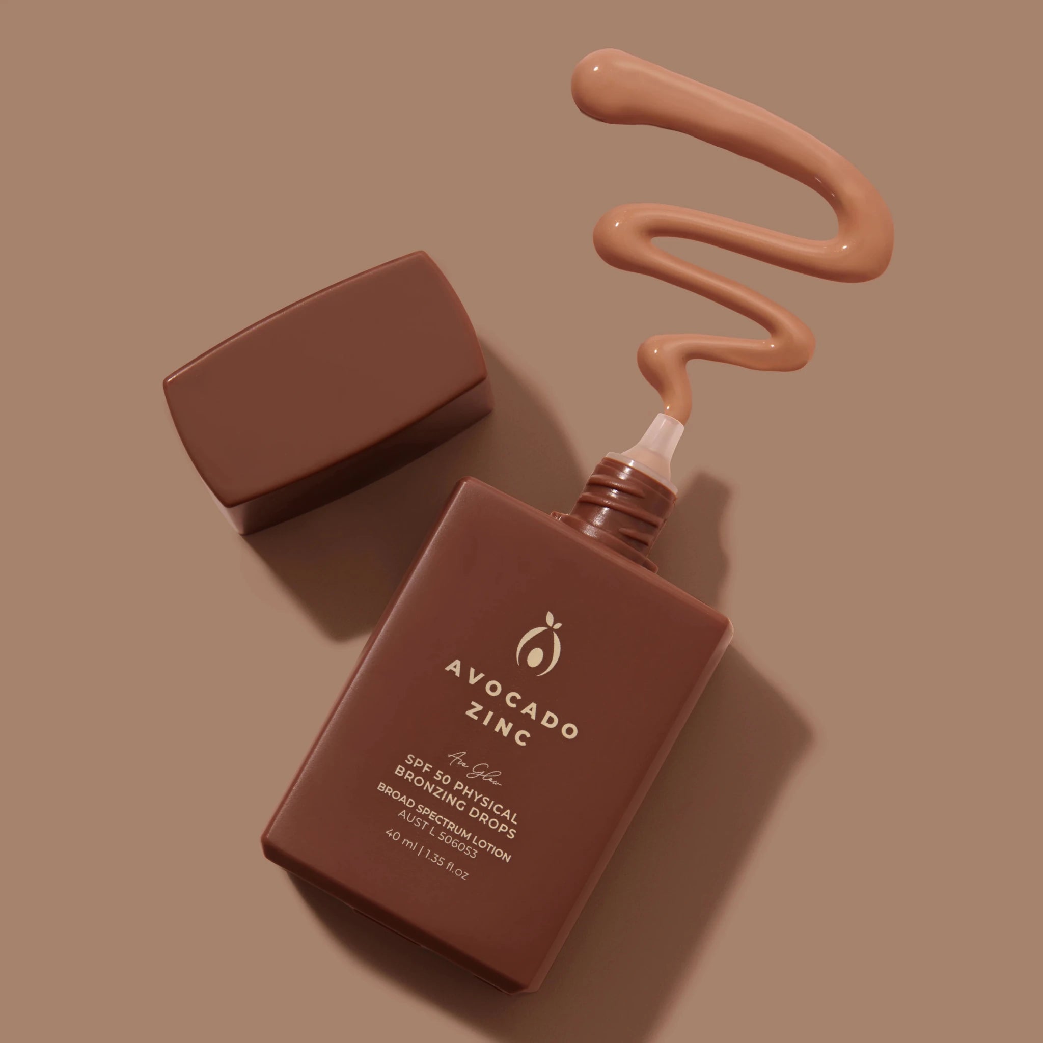 Avocado Zinc Physical Bronzing Drops SPF 50 40ml - Give Us Beauty