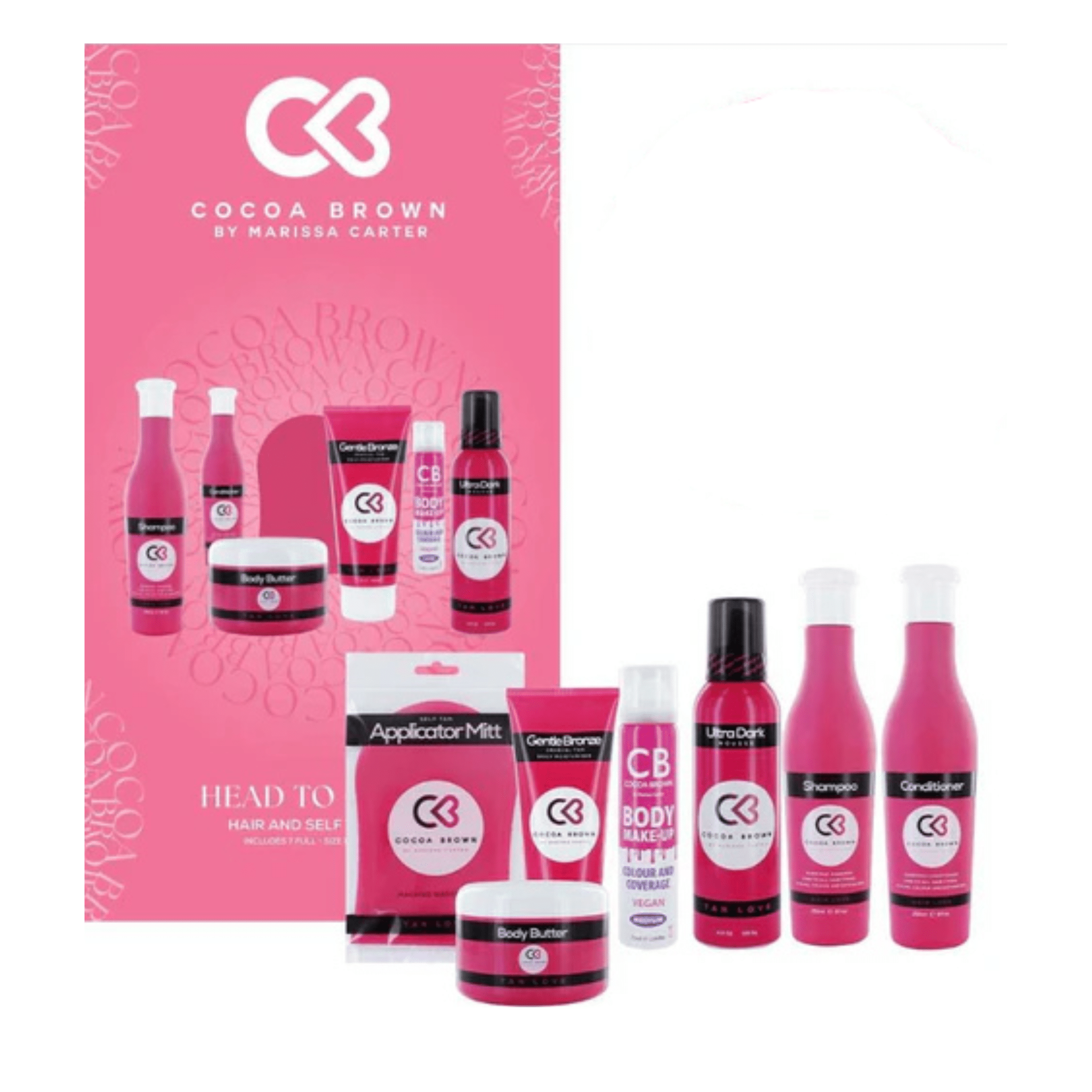 Cocoa Brown Head To Glow Gift Set - Give Us Beauty