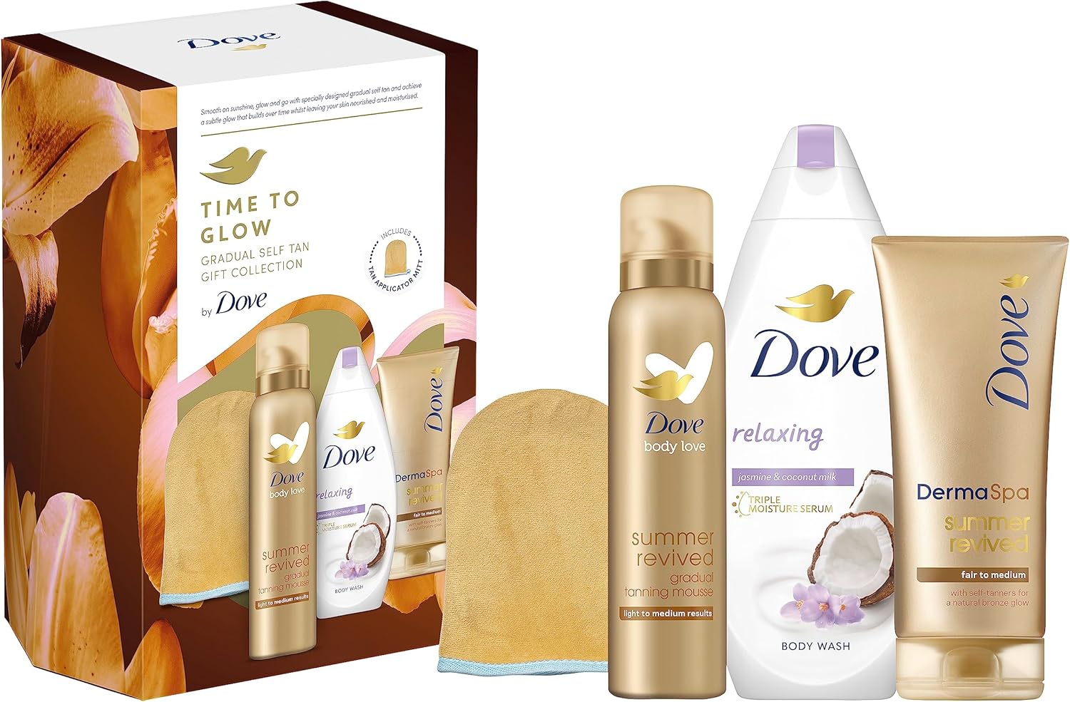 Dove Time To Glow Set - Give Us Beauty