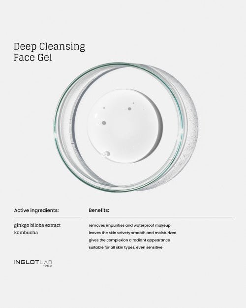 Inglot Lab Deep Cleansing Face Gel - Give Us Beauty