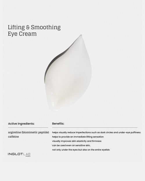 Inglot Lab Lifting & Smoothing Eye Cream - Give Us Beauty