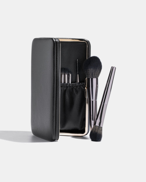Inglot Brush Set in a Case | Silver