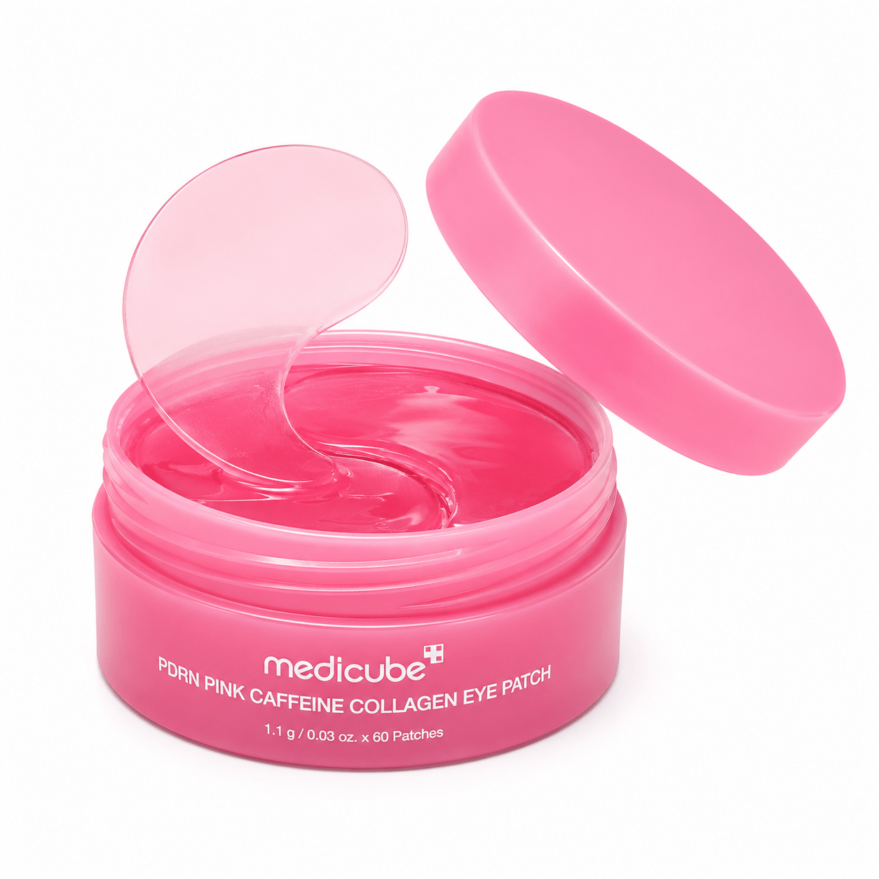 Medicube PDRN Pink Caffeine Collagen Eye Patch - Give Us Beauty