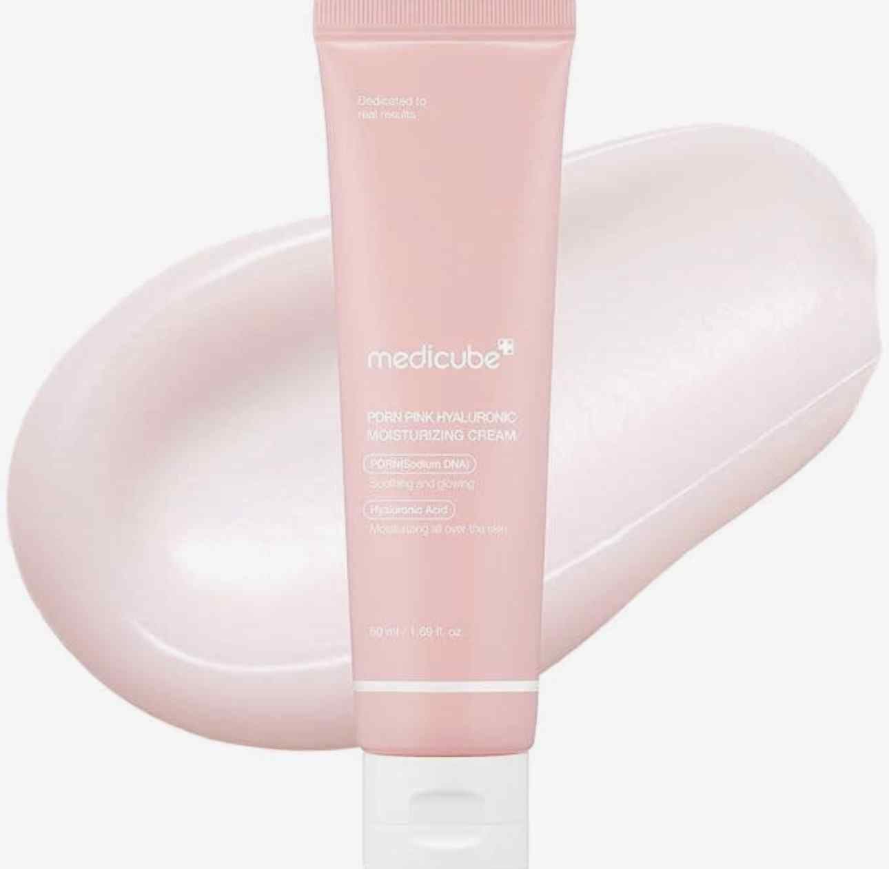 Medicube Salmon Dna PDRN Pink Hyaluronic Mositurising Cream 50ml - Give Us Beauty