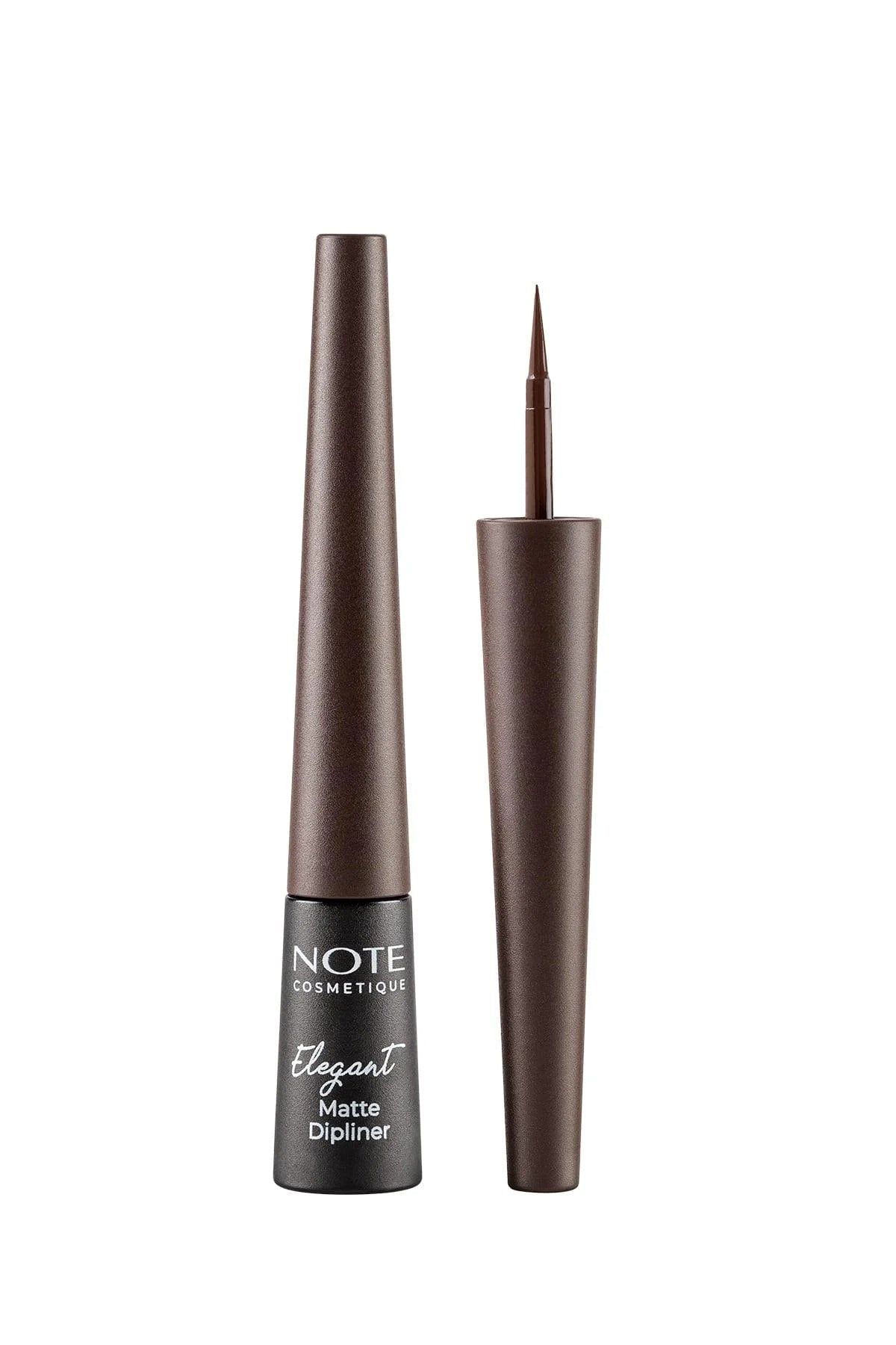 Note - Elegant Matte Dipliner 02 Coffee Brown 2.5ml - Give Us Beauty