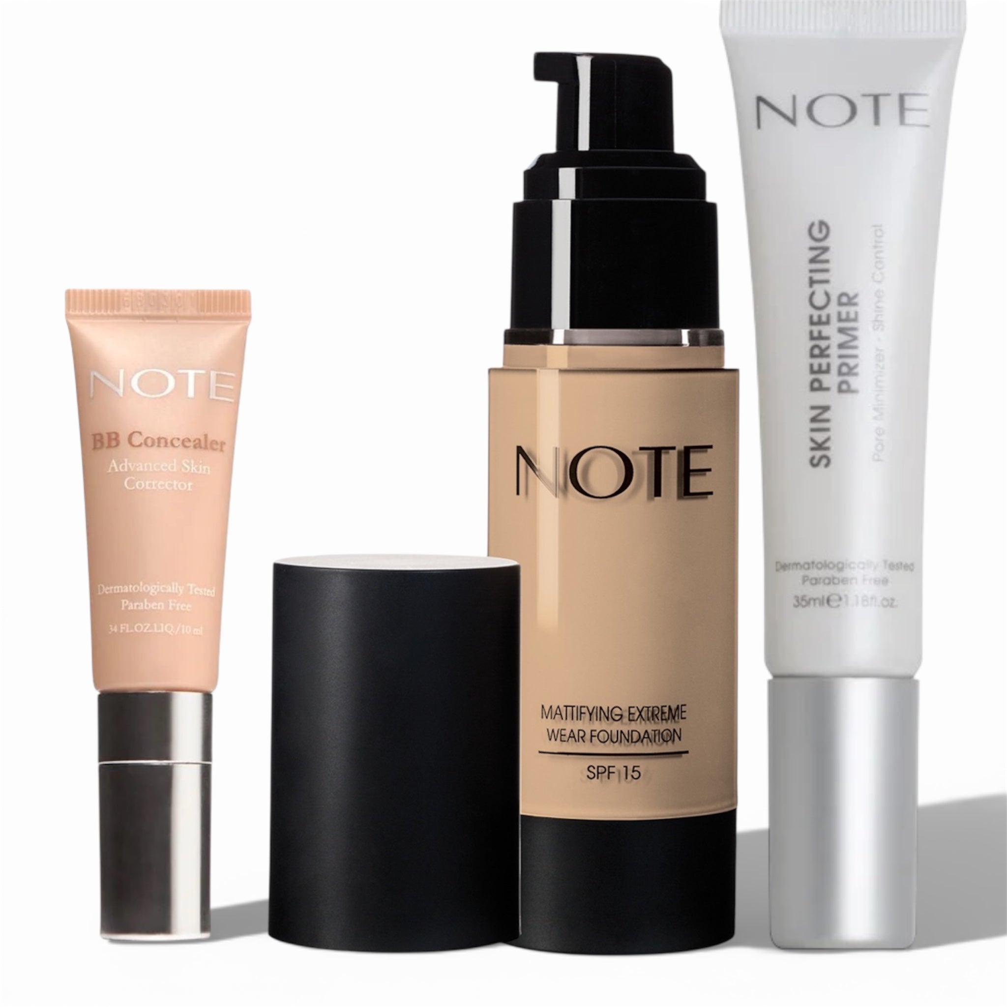 Note Flawless Base Trio - flawless-base-trio - Face Base - Give Us Beauty  -