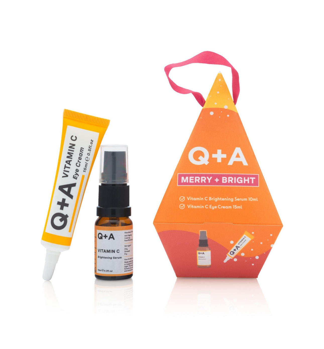 Q&A Merry & Bright Gift Box - Give Us Beauty