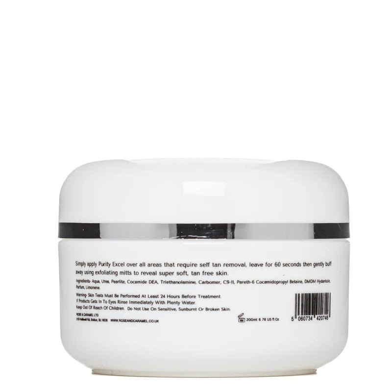 Rose & Caramel Purity Excel 60 Second Tan Remover 200ml - Give Us Beauty