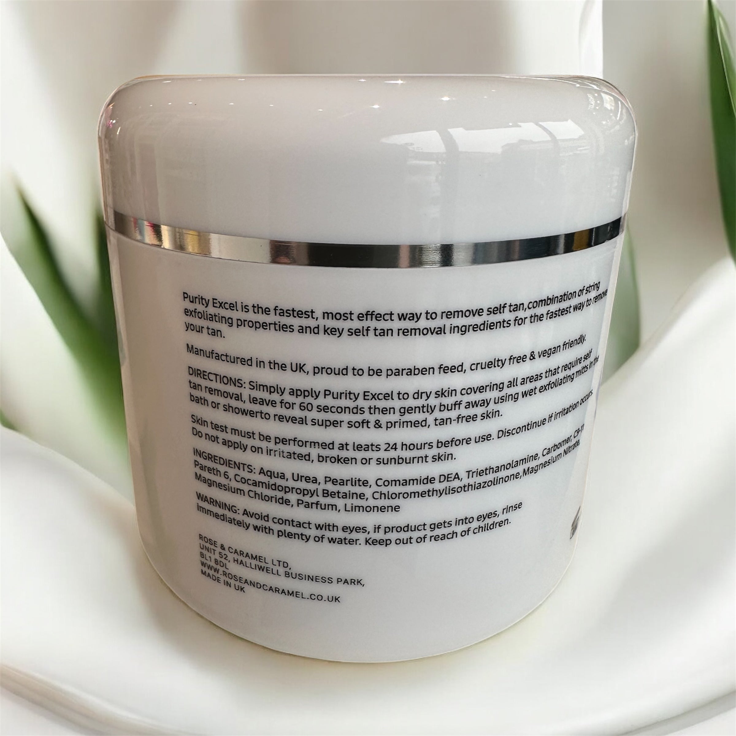 Rose & Caramel Purity Excel 60 Second Tan Remover 440ml - rose-caramel-purity-excel-60-second-tan-removal - TAN remover - Rose & Caramel -