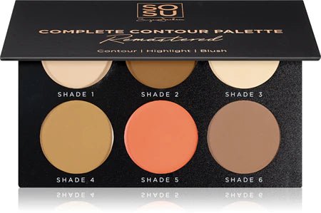 SOSU Cosmetics Complete Contour Palette Remastered - Give Us Beauty