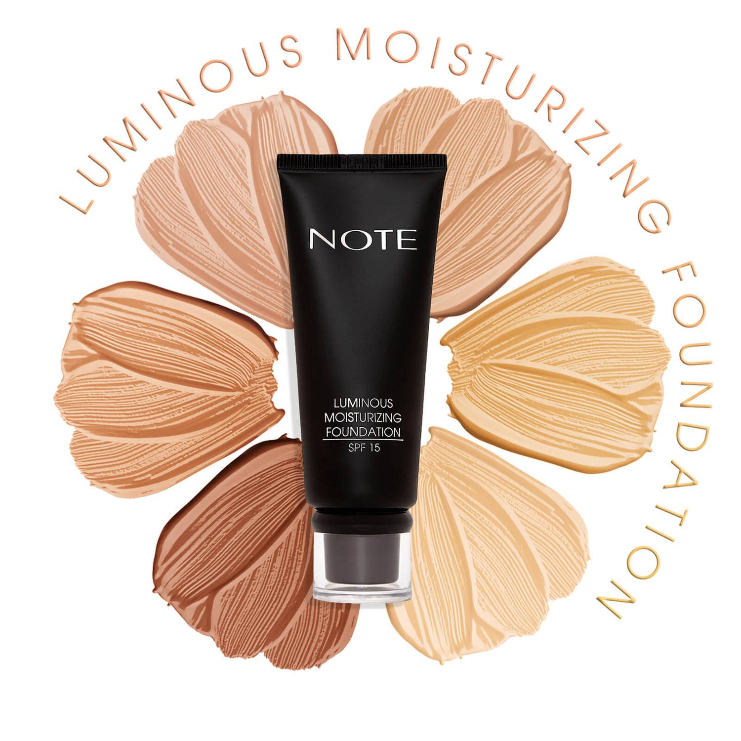 Note Luminous Moisturising Foundation - note-luminous-moisturizing-foundation - Foundation - Note Cosmetics -