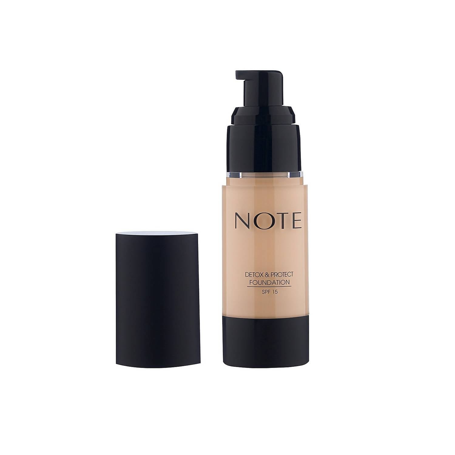 Note Detox and Protect Foundation SPF 15 - Give Us Beauty