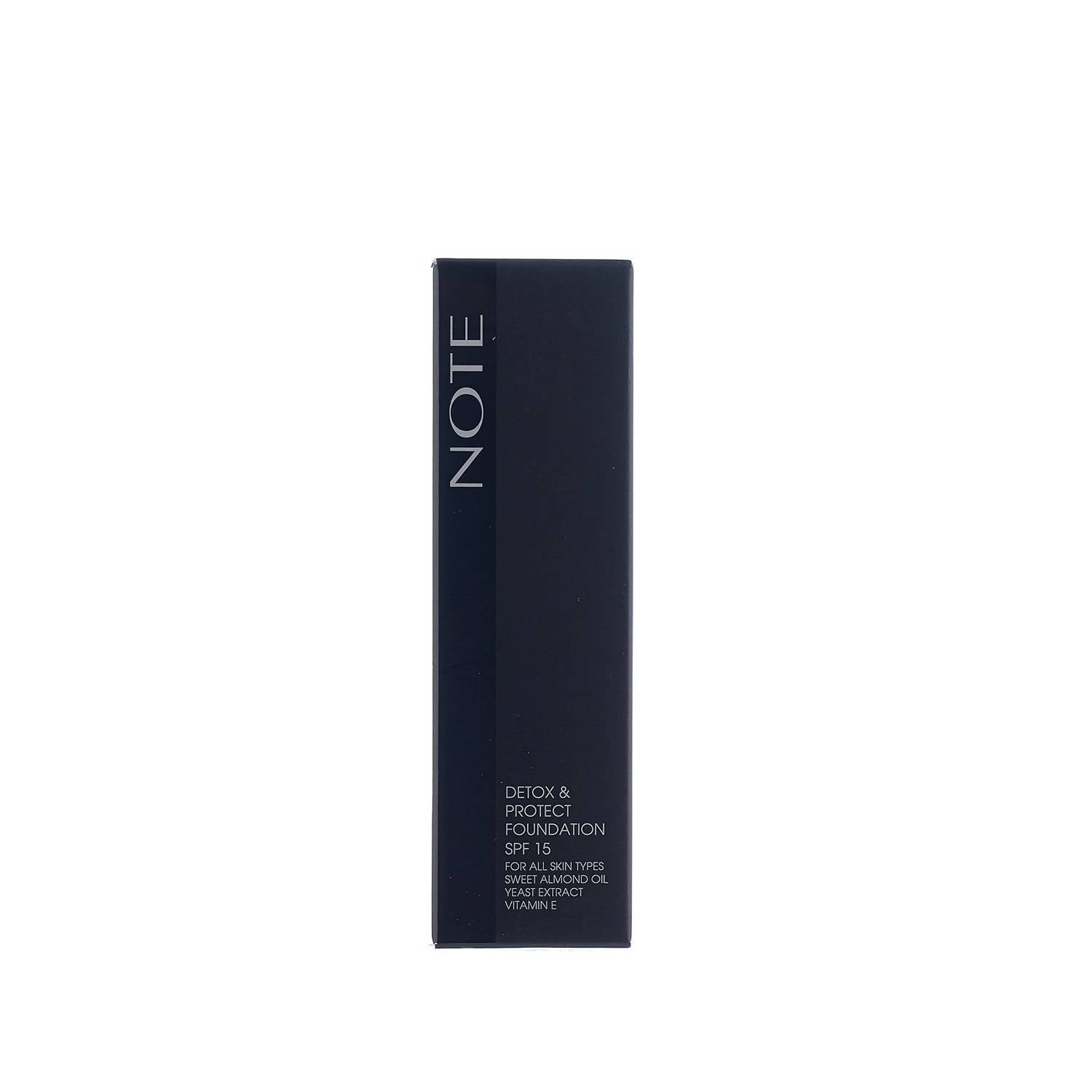 Note Detox and Protect Foundation SPF 15 - Give Us Beauty