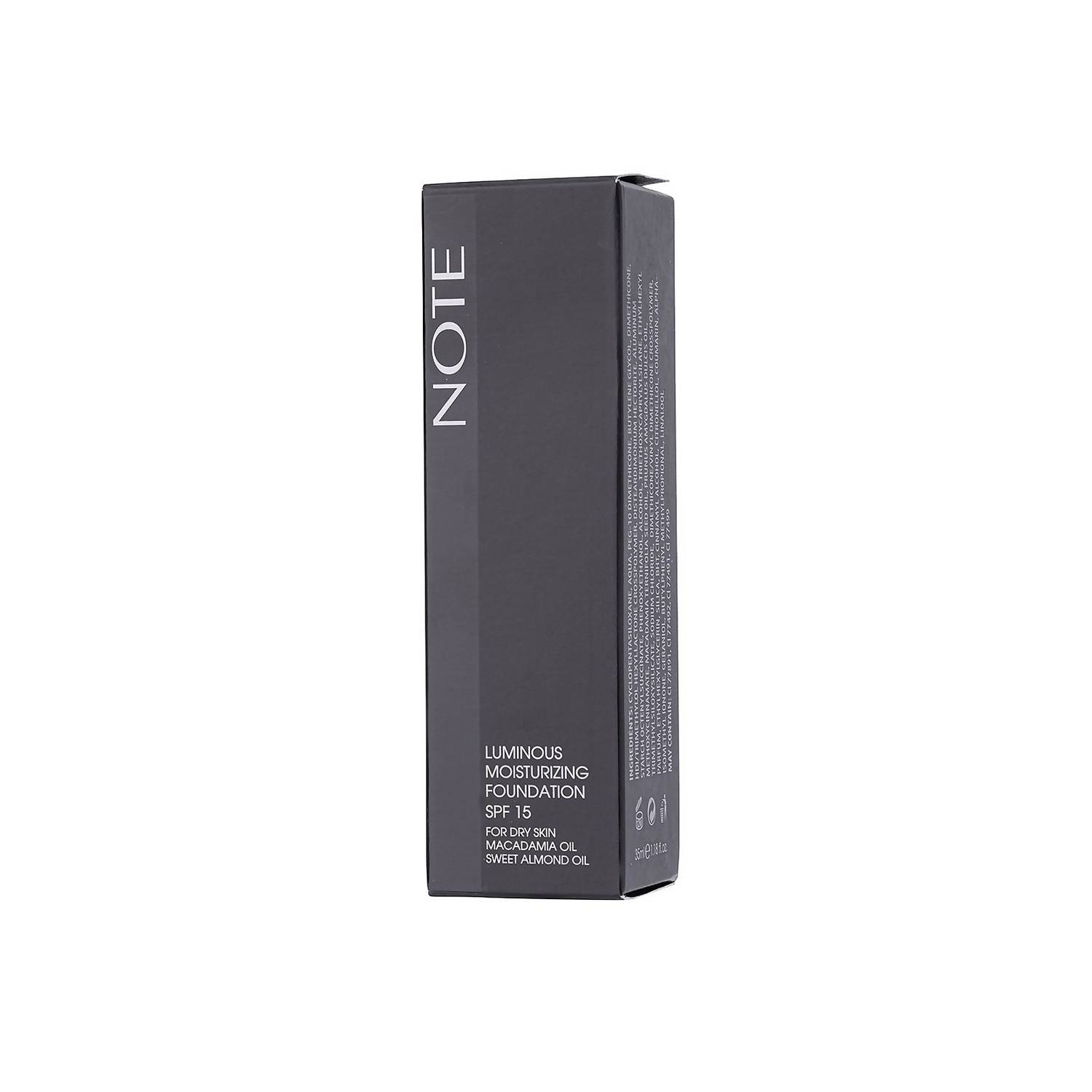 Note Luminous Moisturising Foundation SPF 15 - Give Us Beauty